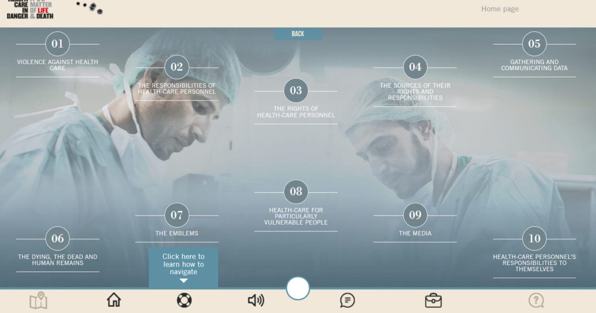 e-Learning: Rights and responsibilities of health care personnel