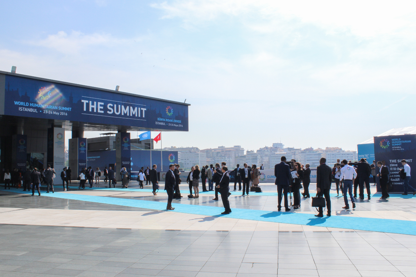 esplanade of Istanbul Congress Center