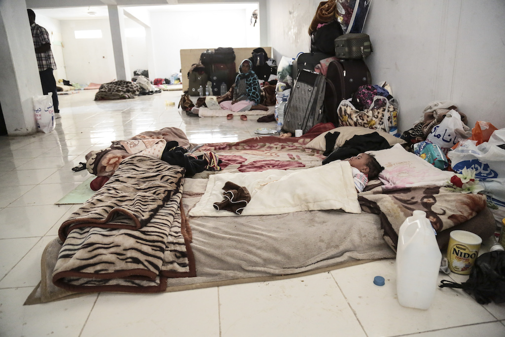 Sana’a. Ethiopian migrants have sought refuge in the basement of this building. 2015. Thomas Glass.jpg