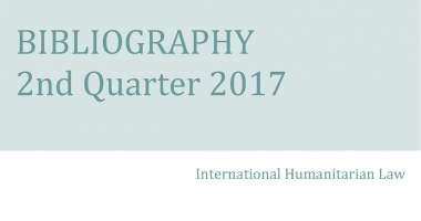 IHL Bibliography – 2nd Quarter 2017