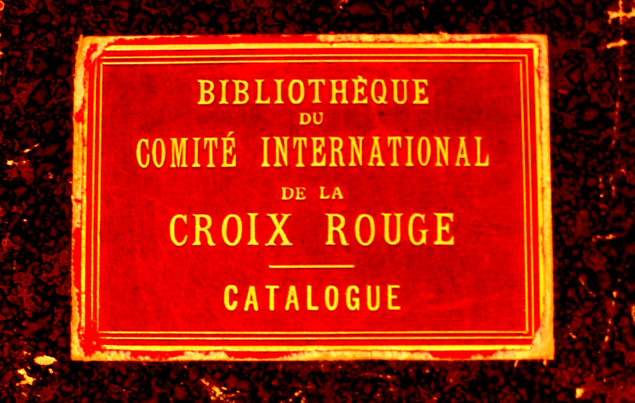 1863-1918 : L’Ancien Fonds de la Bibliothèque du CICR