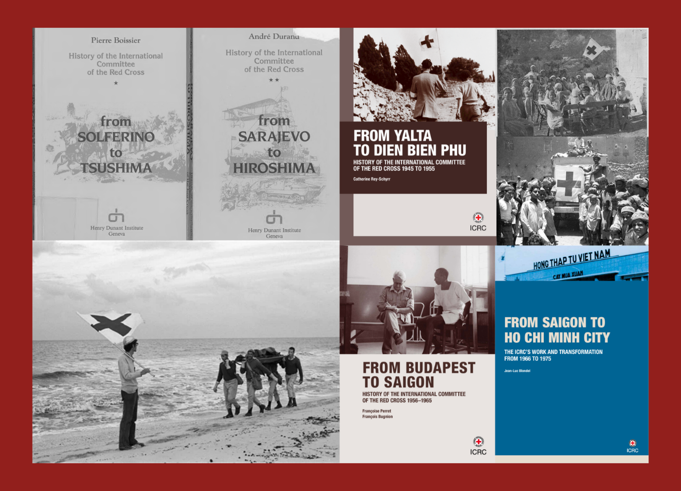 Histoire du Comité international de la Croix-Rouge en 5 volumes
