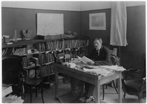 Etienne Clouzot, directeur du service allié de l'AIPG (CICR)