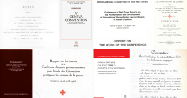 Conférences diplomatiques relatives à l’adoption des Conventions de Genève et de leurs Protocoles additionnels