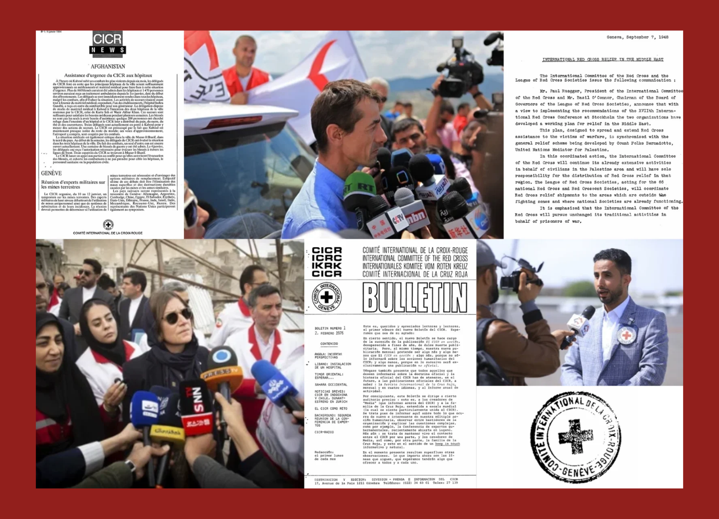Communiqués de presse du CICR