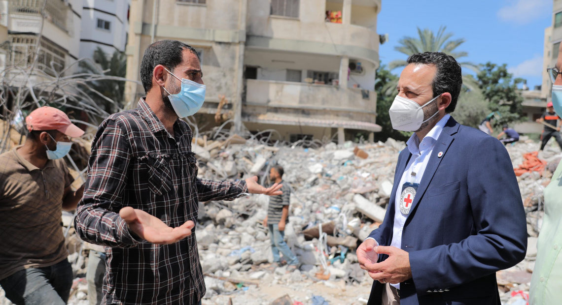 A statement from Robert Mardini, the director-general of the International Committee of the Red Cross, after his visit to Israel and occupied Palestinian territory this week