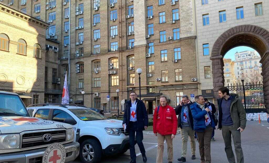 President of the International Committee of the Red Cross arrives in Ukraine