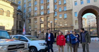 President of the International Committee of the Red Cross arrives in Ukraine