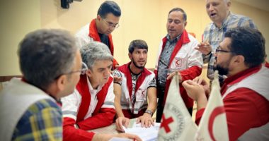 The final workshop of the International Committee of the Red Cross for the Iranian Red Crescent Society in the project “Awareness Raising and Safer Behaviour” on mines and other ordnance of war, West Azarbaijan, October 2023