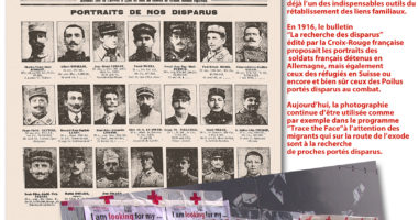 La photographie pour retrouver les soldats disparus – Le Kitch de la Croix-Rouge