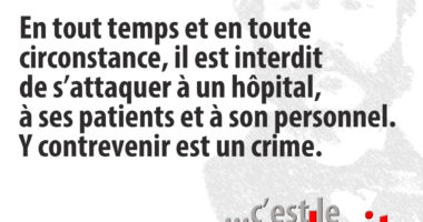 « Injonction de rappel » pour le respect de l’espace humanitaire