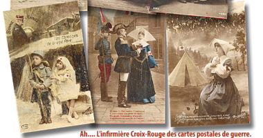 L’infirmière Croix-Rouge des cartes postales de guerre – Le Kitch de la Croix-Rouge