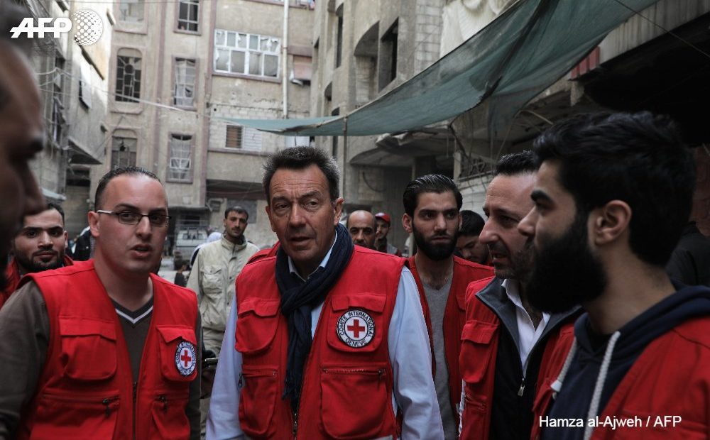 Syrie : « Je suis fatigué et ecoeuré des arguments vains pour justifier les violations flagrantes du droit contre les civils. » Peter Maurer, président du CICR