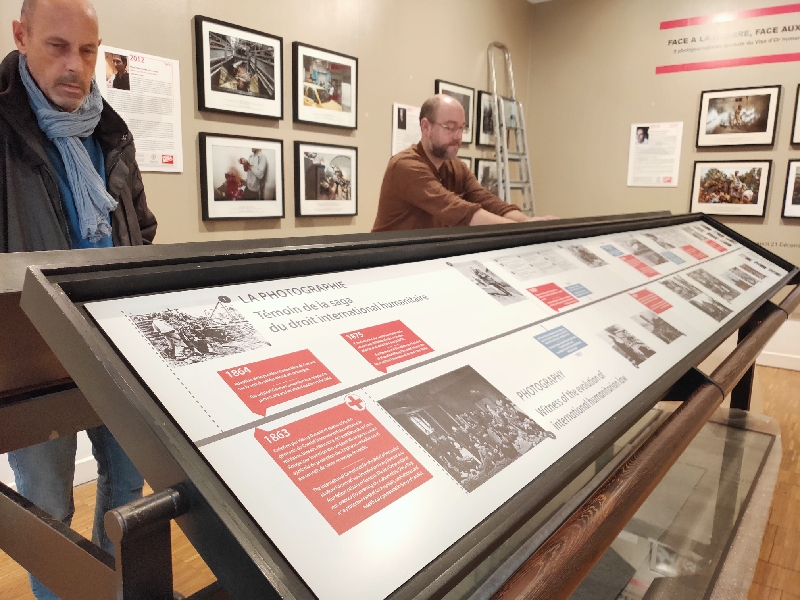 Photo : « Face à la guerre, face aux victimes » une expo à Paris pour les 70 ans des Conventions de Genève