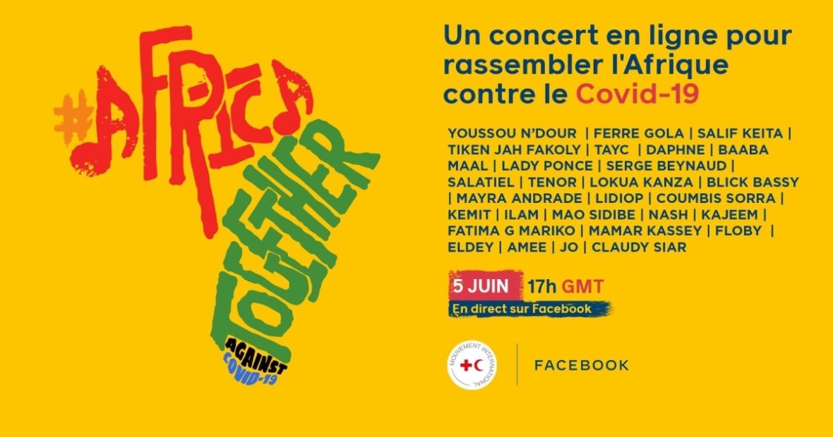 Youssou N’Dour, Tiken Jah Fakoly, Salif Keita et les autres déconfinent la solidarité à 17.00 GMT