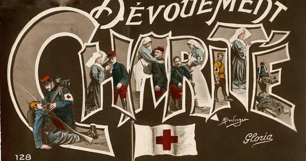 La carte postale « Croix-Rouge », star de la Première guerre mondiale