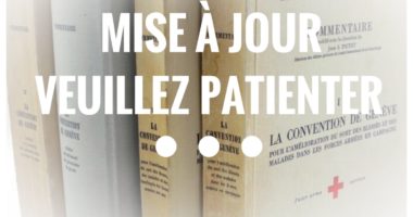 Commentaires des Conventions : première mise à jour depuis 60 ans !