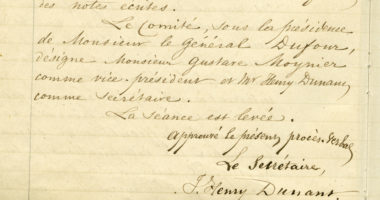 17 février 1863 : la saga de l’action et du droit international humanitaires commence !