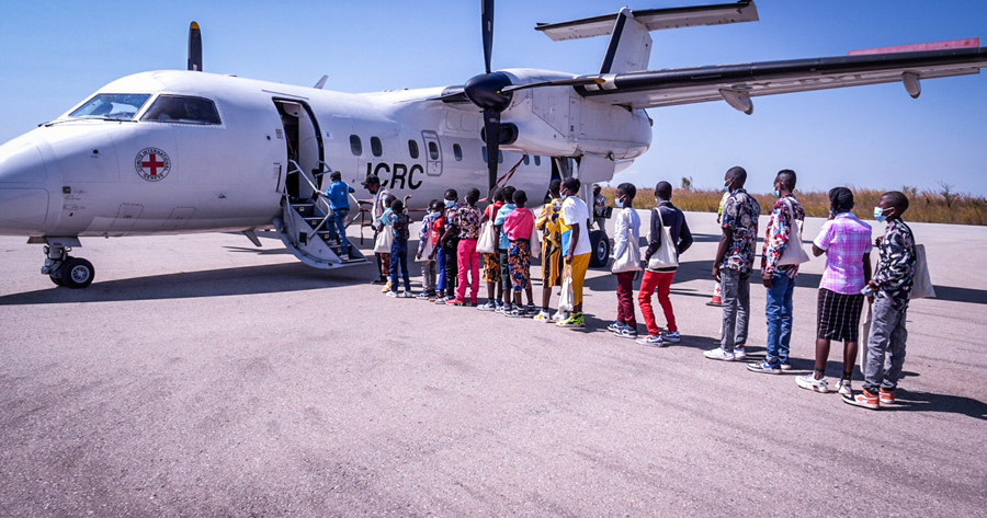 RD Congo : 83 enfants non accompagnés retrouvent leur famille