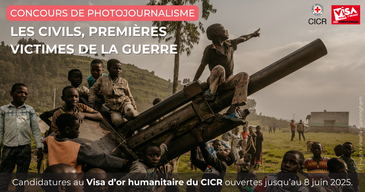 Avis aux photojournalistes : lancement de la 15ème édition du Visa d’or humanitaire du CICR