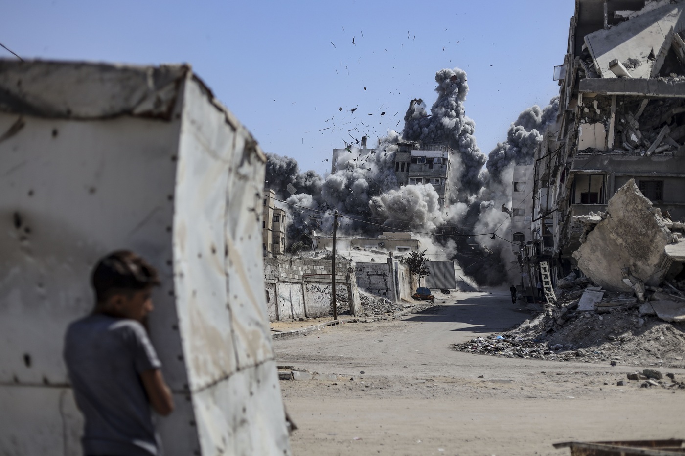 Visa d’or humanitaire du CICR : Khames Alrefi primé pour son photoreportage sur le quotidien des civils à Gaza