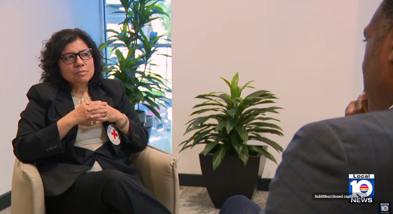 Head of Delegation to Haiti sits down with Calvin Hughes from WPLG in Miami