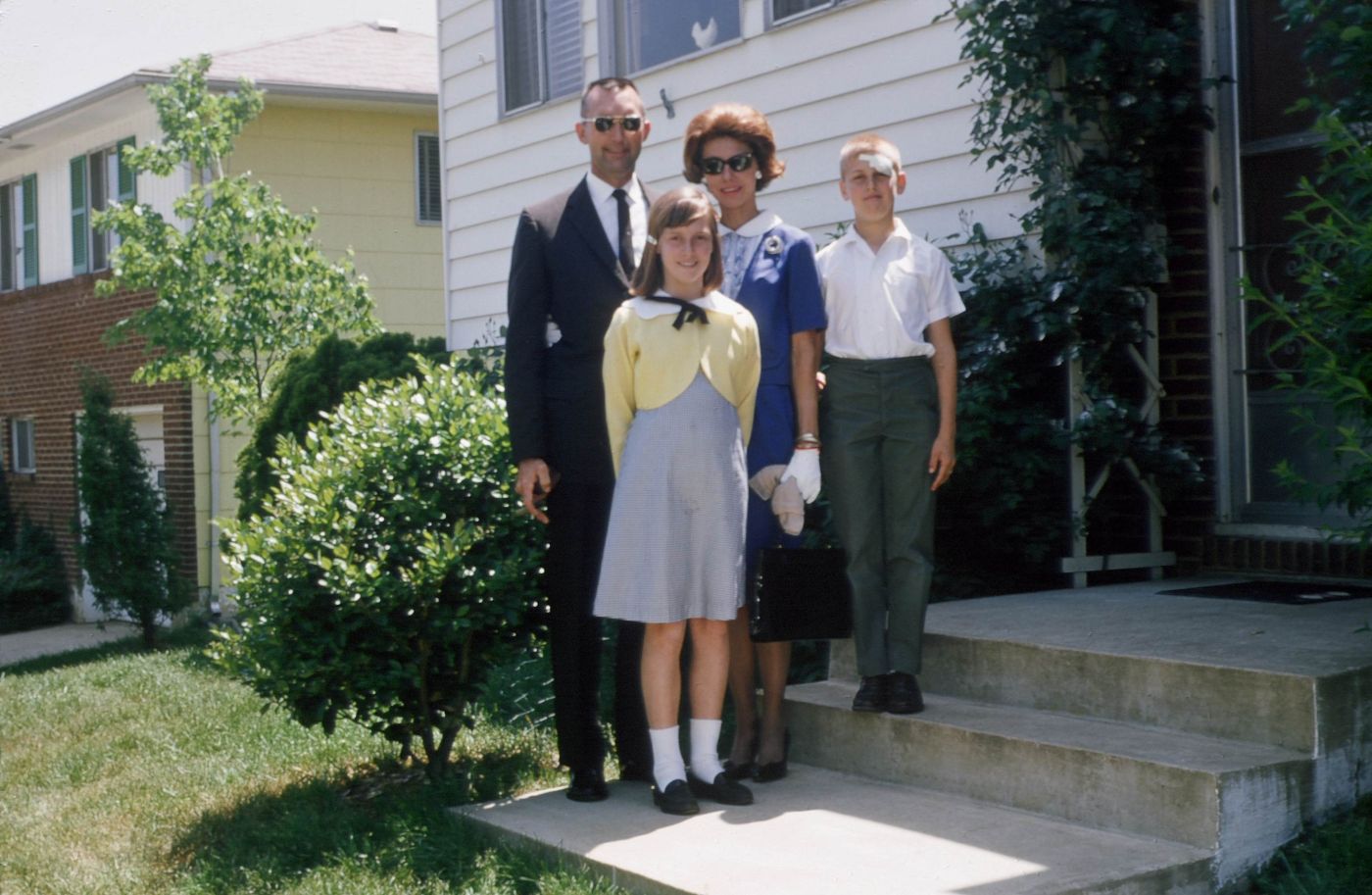 Pam Cain with Dad
