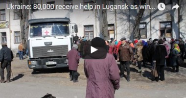 Ukraine: 80,000 receive help in Lugansk as winter approaches