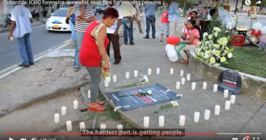 Colombia: ICRC forensic scientist searches for missing people