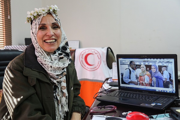 Hanan Lozon. Photo: Samar Abu-Elouf