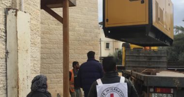 Donation of generators for Gaza clinics and hospitals