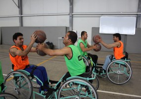 Meet Afghan wheelchair basketball players taking on Briantea84 in Italy