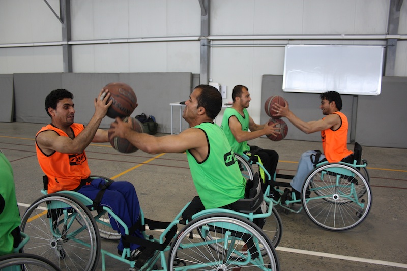 Meet Afghan wheelchair basketball players taking on Briantea84 in Italy