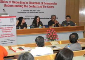 Workshop on reporting in emergencies: ‘Don’t show what is beyond necessary’