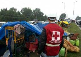 IRCS-ICRC deliver relief material to hospital, flood affected in J&K; more relief activities planned