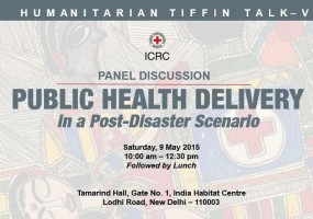 Fifth Humanitarian Tiffin Talk on ‘Public Health Delivery in Post-Disaster Scenario’