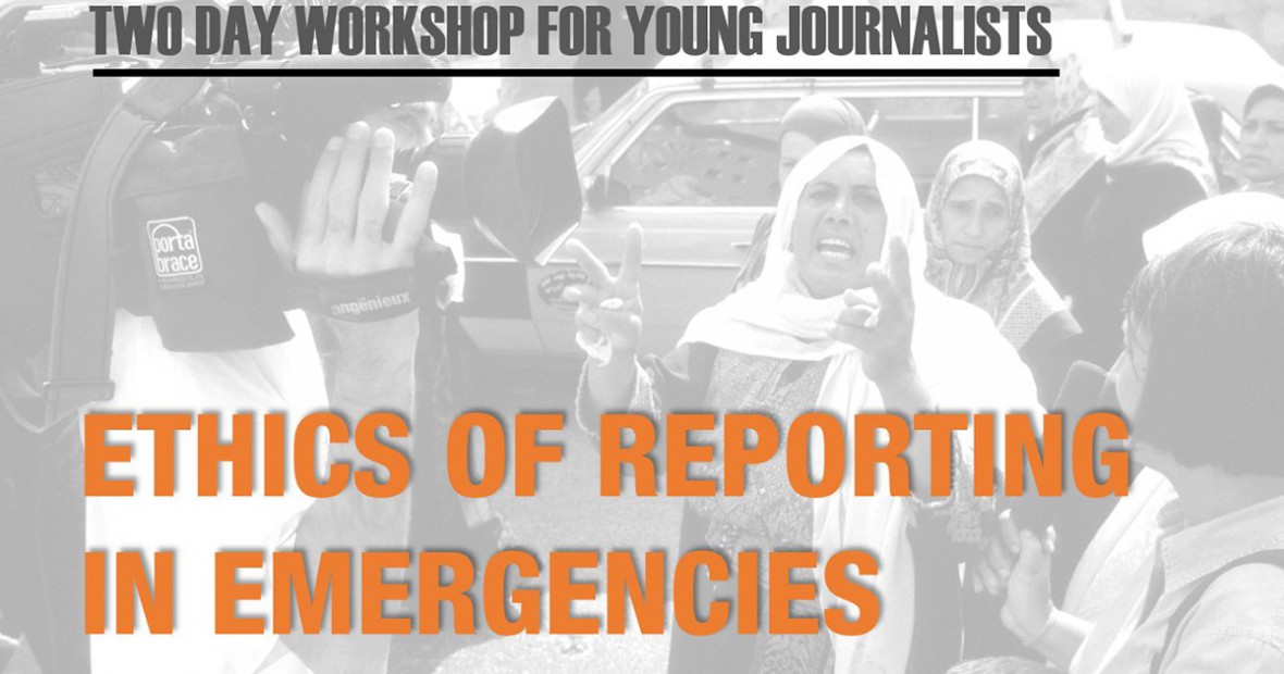 Young Journalists to Hone their Emergency Reporting Skills at ICRC Workshop