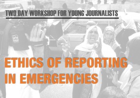 Young Journalists to Hone their Emergency Reporting Skills at ICRC Workshop