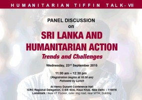 Sri Lanka and Humanitarian Action – Discussion on Trends & Challenges