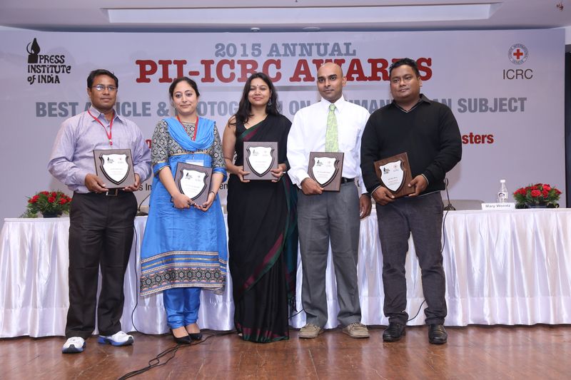 Winners of ICRC – Press Institute of India 2015 Annual Awards Announced