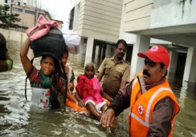 Tamil Nadu Floods: Indian Red Cross Deploying Water – Sanitation Units