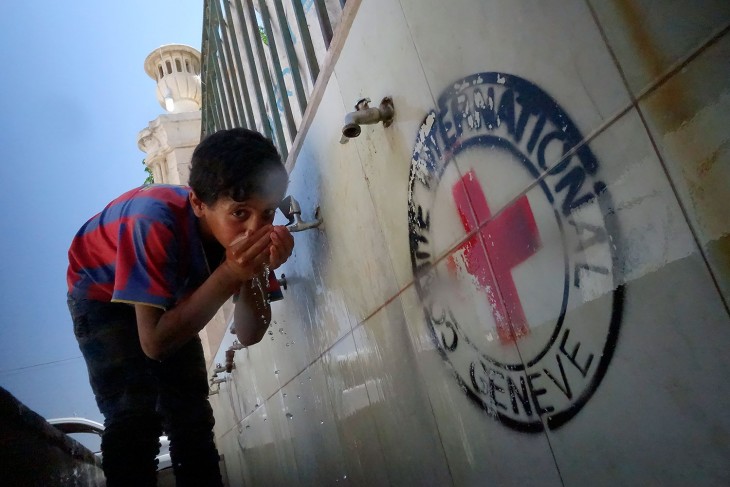 Syrians Locate Safe Water Sources on Digital Map Created by Red Cross