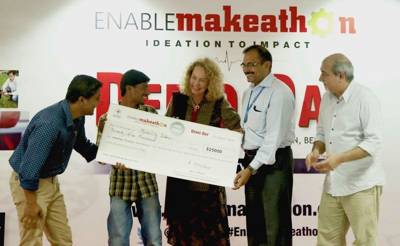 Team Mobility India wins EnableMakeathon!