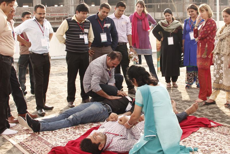 Strengthening Basic Life Support Skills of Health Professionals and First Responders