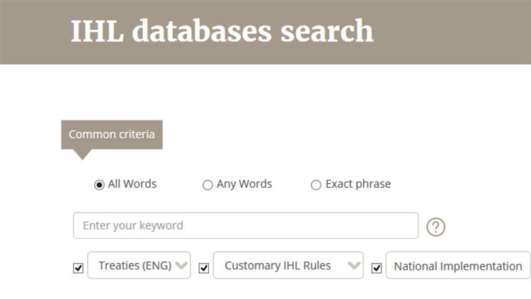 Searching IHL databases made easier!