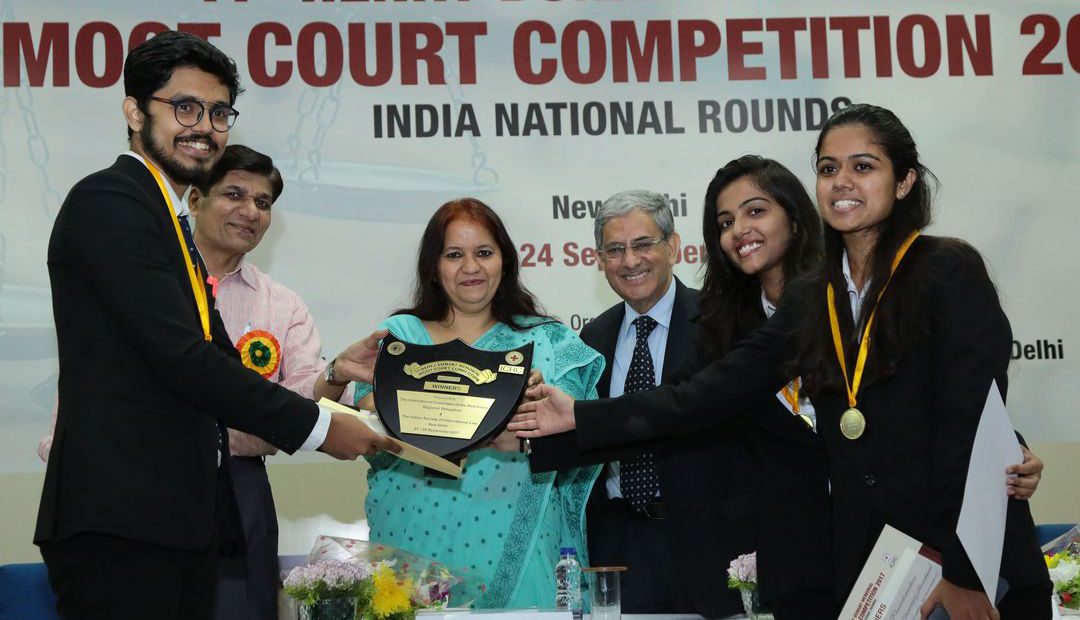 Nirma University wins 17th edition of the Henry Dunant Memorial Moot Court Competition 2017