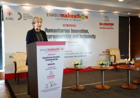 Keynote address of the ICRC Vice President Christine Beerli at Enable Makeathon