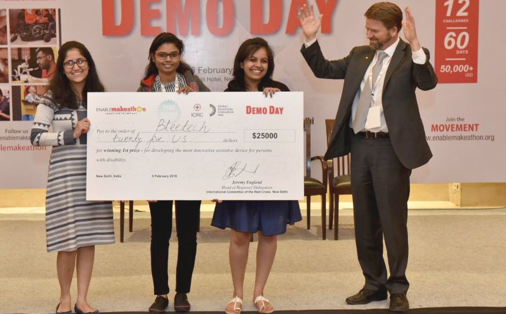 Mumbai’s Team Bleetech wins 25,000 USD at Enable Makeathon 2.0 Demo Day