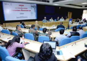 विशेषज्ञों ने युद्ध में नई प्रौद्योगिकियों और अंतर्राष्ट्रीय मानवीय कानून की चर्चा की