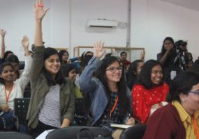 ICRC Role and Mandate session at Indraprastha College for Women